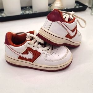 Nike Force XXV white / dark red 314194-811 US 8C or EUR 25